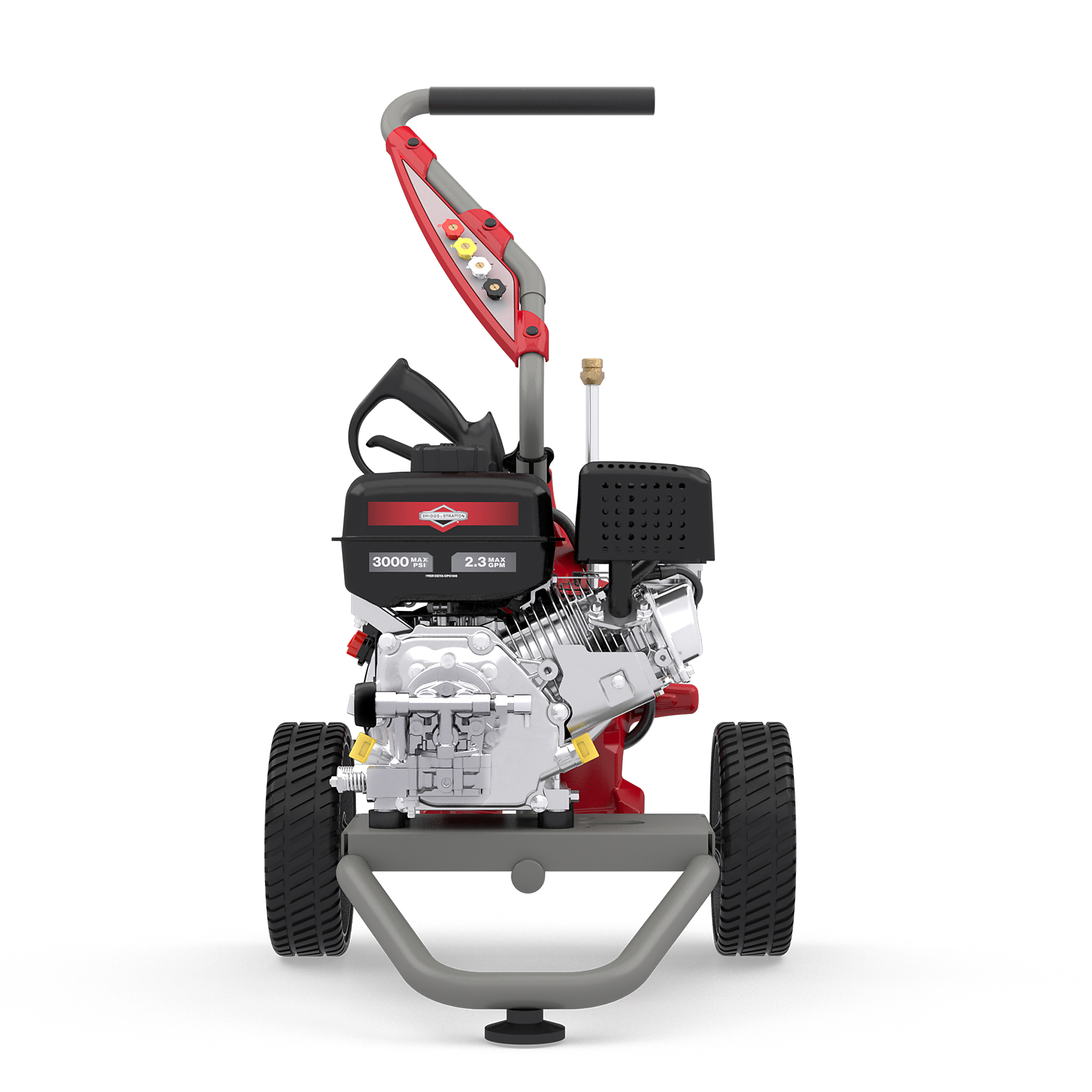 Briggs & Stratton Gas Pressure Washer — 3000 PSI, Briggs & Stratton Engine, Model# 022018